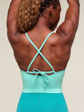 Gymshark Energise Seamless Crop Top — Pop Turquoise — 5