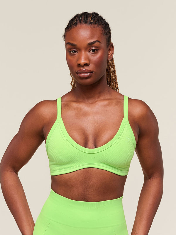 Gymshark Energise Seamless Sports Bra — Energy Gelato Green