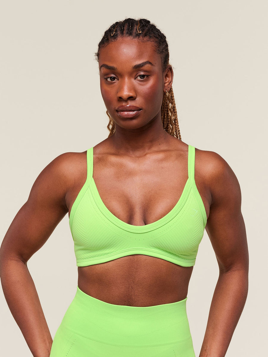Gymshark Energise Seamless Sports Bra — Energy Gelato Green — 1
