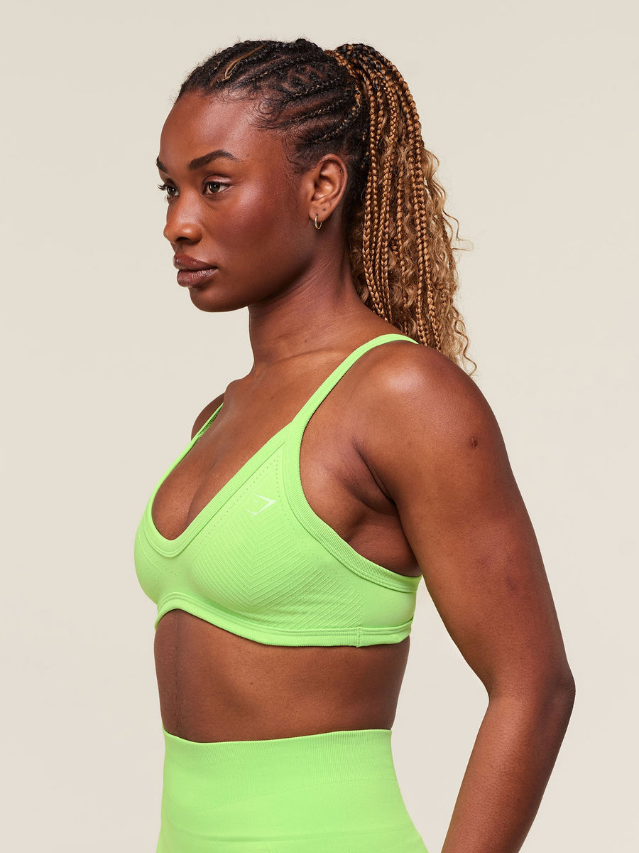 Gymshark Energise Seamless Sports Bra — Energy Gelato Green — 4