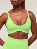 Gymshark Energise Seamless Sports Bra — Energy Gelato Green — 5