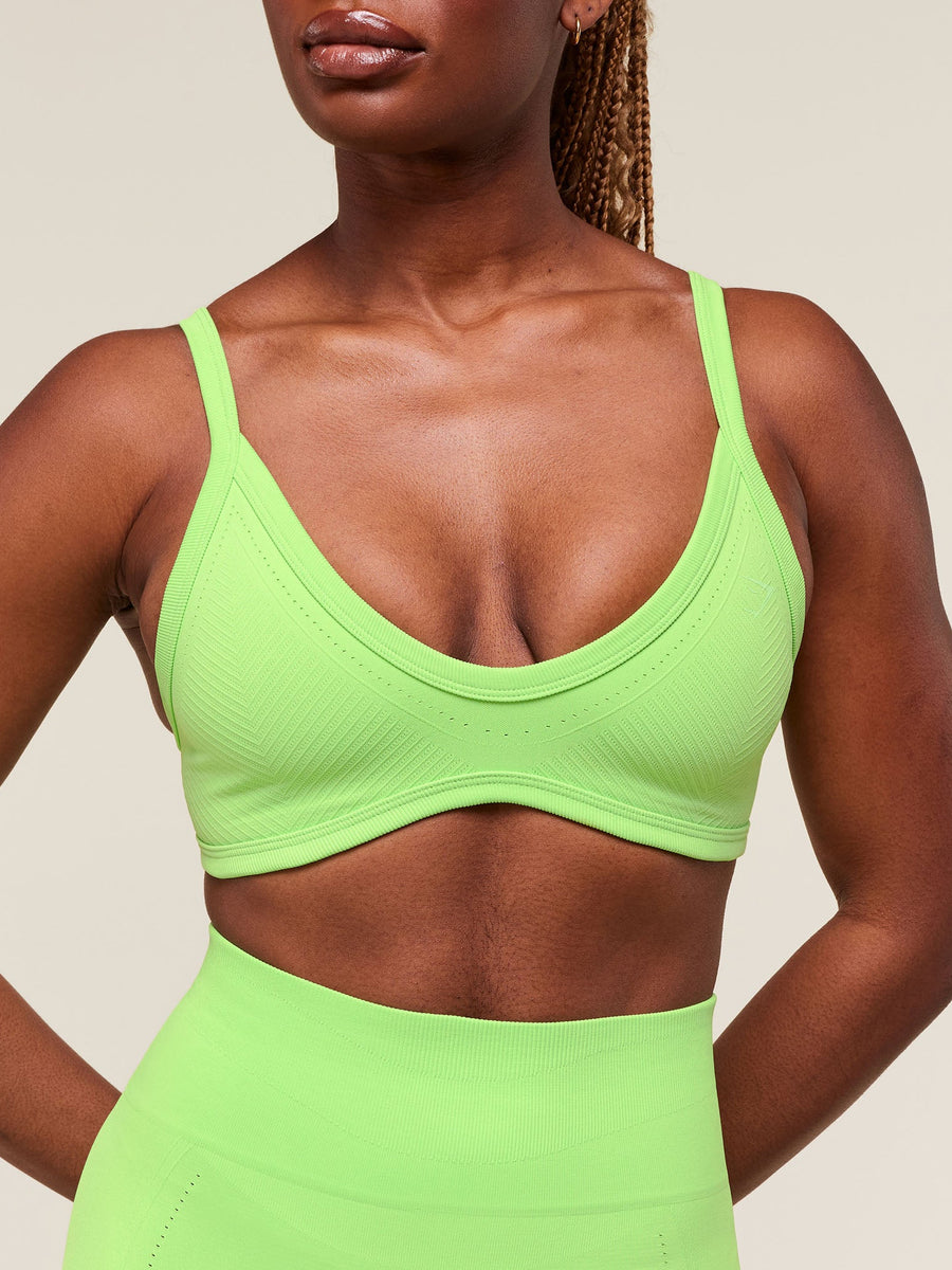 Gymshark Energise Seamless Sports Bra — Energy Gelato Green — 5