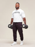 Gymshark Essential Oversized Joggers — Plum Brown — 3