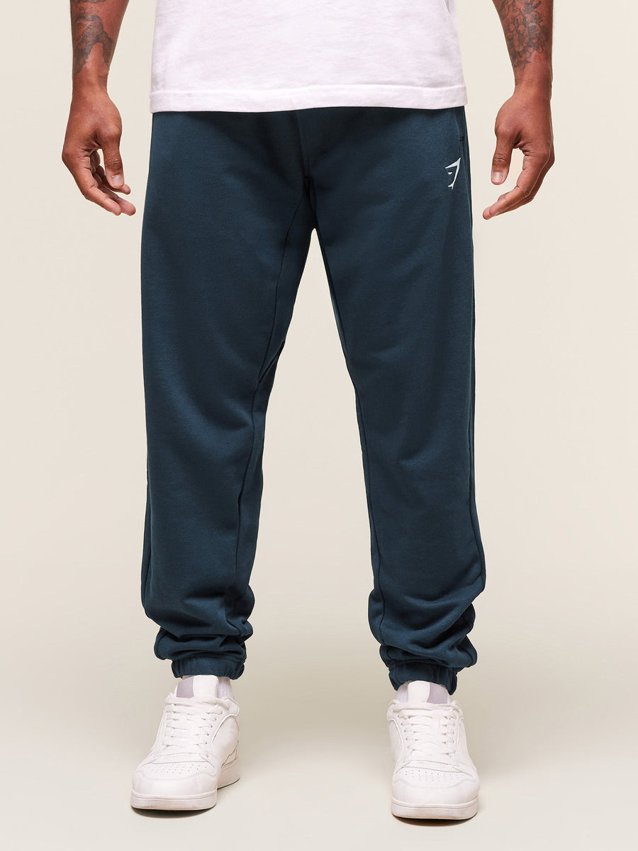 Gymshark Essential Oversized Joggers — Navy — 1
