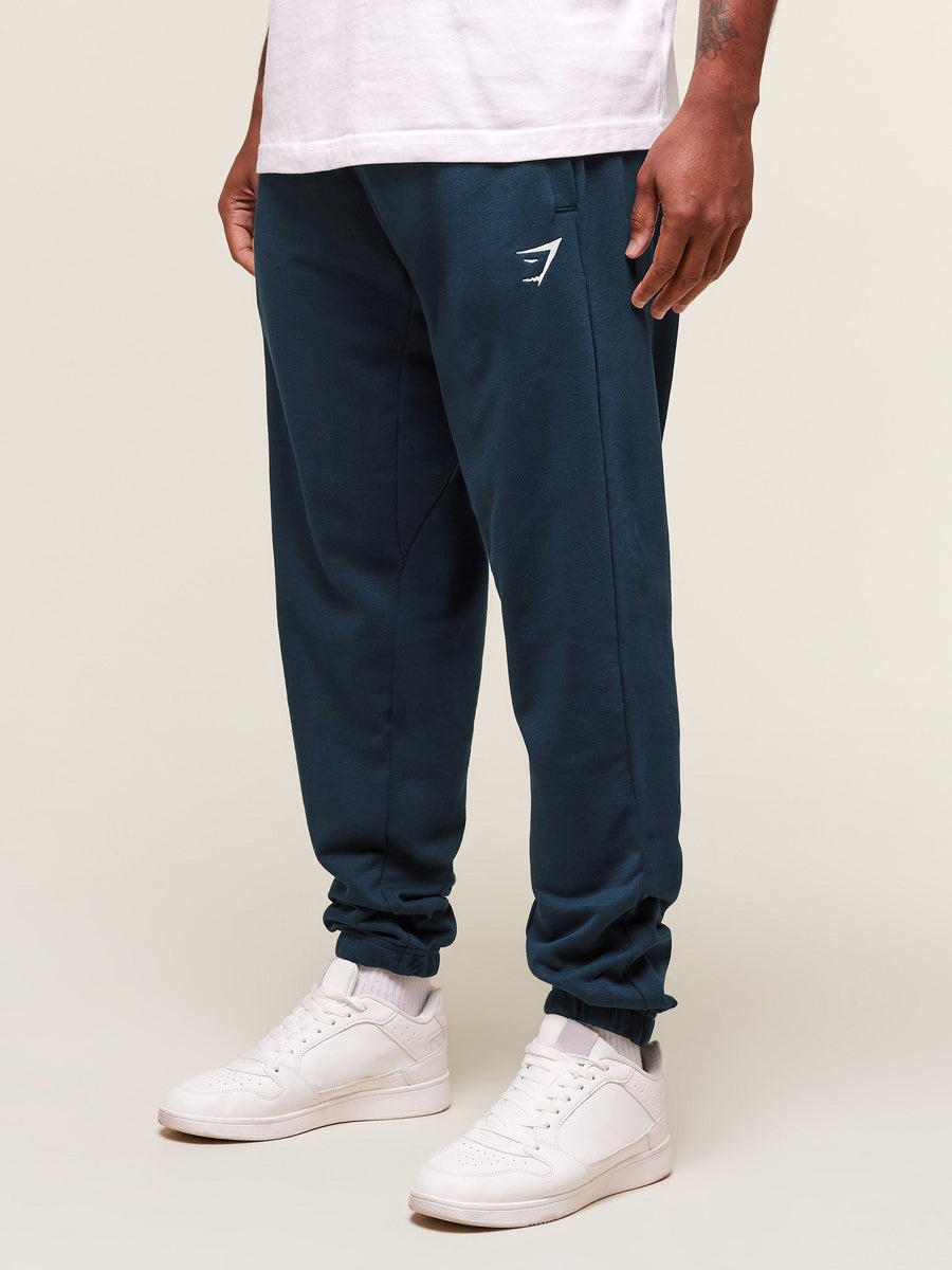 Gymshark Essential Oversized Joggers — Navy — 3