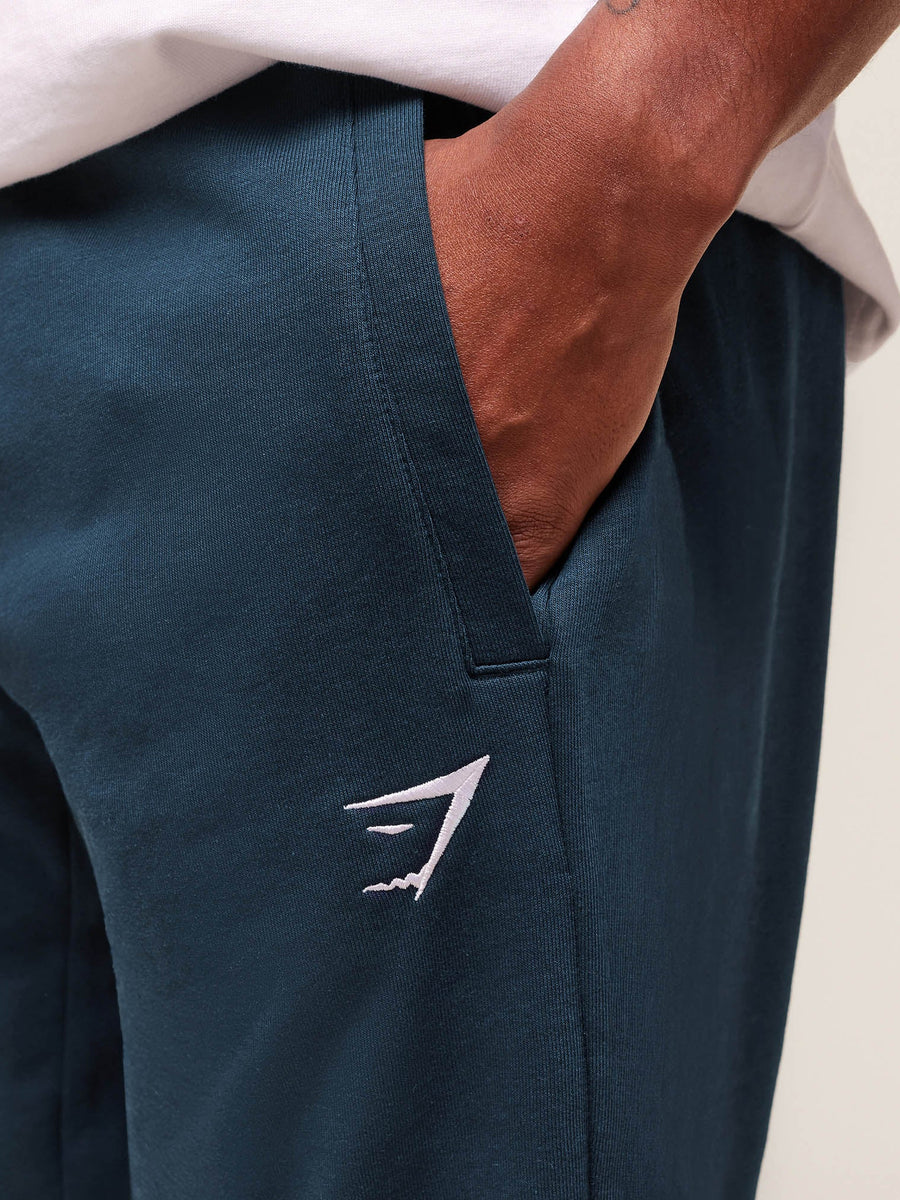 Gymshark Essential Oversized Joggers — Navy — 6