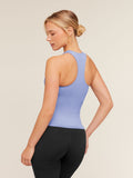 Gymshark Everyday Racer Back Tank with Shelf — Steady Purple — 2