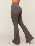 Gymshark Light Hold Flared Leggings — Cool Brown — 3