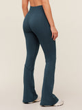 Gymshark Light Hold Flared Leggings — Stealth Blue — 2