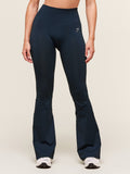 Gymshark Everyday Seamless Flared Leggings — Navy — 1