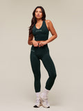 Gymshark Everyday Seamless Graphic Crop Tank — Darkest Teal — 3
