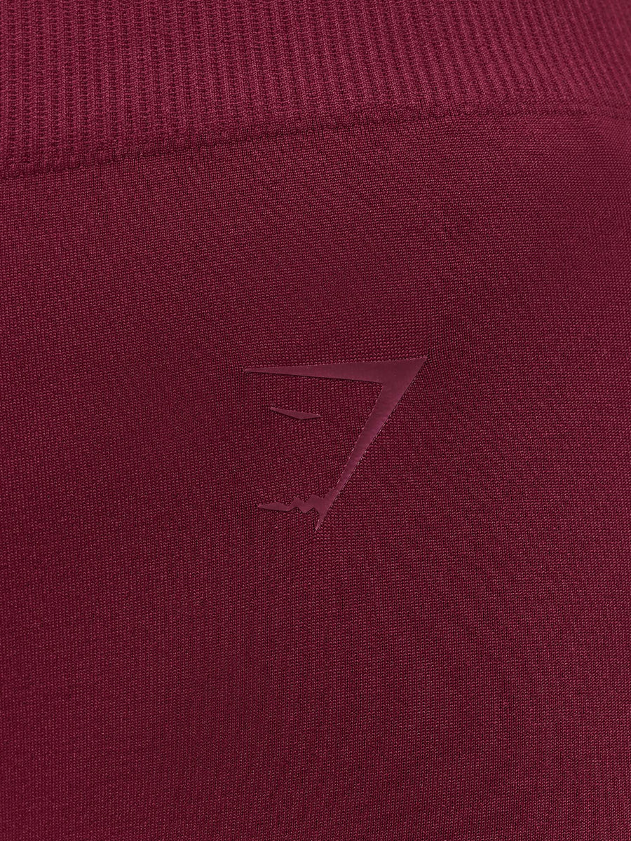 Gymshark Everyday Seamless Graphic Leggings — Strong Pink — 6