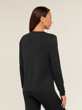 Gymshark Everyday Seamless Long Sleeve Top — Black — 3