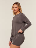 Gymshark Everyday Seamless Long Sleeve Top — Cool Brown — 2