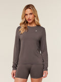 Gymshark Everyday Seamless Long Sleeve Top — Cool Brown — 1