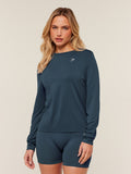 Gymshark Everyday Seamless Long Sleeve Top — Stealth Blue — 1