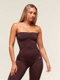 Gymshark Everyday Seamless Midi Tube Top — Cherry Purple — 1