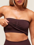 Gymshark Everyday Seamless Midi Tube Top — Cherry Purple — 5
