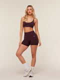 Gymshark Light Hold Shorts — Cherry Purple — 6