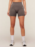 Gymshark Light Hold Shorts — Cool Brown — 1