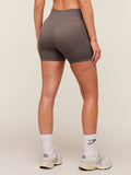 Gymshark Light Hold Shorts — Cool Brown — 3