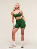 Gymshark Everyday Seamless Shorts — Athletic Green — 6