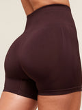 Gymshark Everyday Seamless Shorts — Cherry Purple — 6