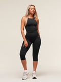 Gymshark Everyday Seamless Tank With Shelf — Black — 4