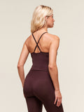 Gymshark Everyday Seamless Tank With Shelf — Cherry Purple — 3