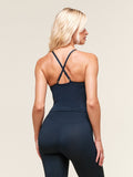 Gymshark Everyday Seamless Tank With Shelf — Navy — 2