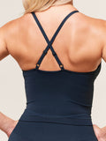 Gymshark Everyday Seamless Tank With Shelf — Navy — 5