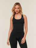 Gymshark Everyday Seamless Ribbed Tank — Black — 1