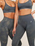Gymshark Everyday Seamless Washed Legging — Onyx Grey/Wash — 2