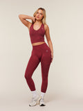 Gymshark Everyday Seamless Washed Legging — Sets Red/Wash — 6