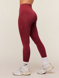 Gymshark Everyday Seamless Washed Legging — Sets Red/Wash — 4