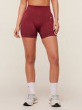 Gymshark Everyday Seamless Washed Shorts — Sets Red/Wash — 1