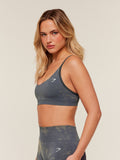 Gymshark Everyday Seamless Washed Sports Bra — Onyx Grey/Wash — 4