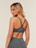 Gymshark Everyday Seamless Washed Sports Bra — Onyx Grey/Wash — 3