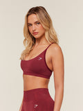 Gymshark Everyday Seamless Washed Sports Bra — Sets Red/Wash — 2