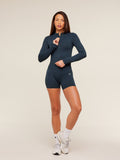 Gymshark Everyday Seamless Zip Tracktop — Navy — 6