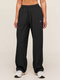 Gymshark Training Everyday Woven Straight Leg Pants — Black — 1