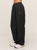 Gymshark Training Everyday Woven Straight Leg Pants — Black — 6