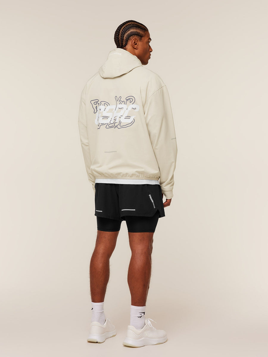 Gymshark Find Your Speed Hoodie — Pebble Grey — 8