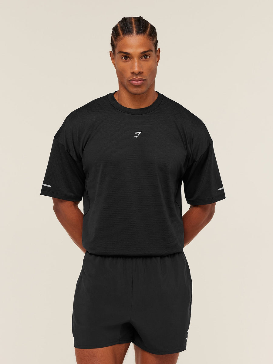 Gymshark Find Your Speed T-Shirt — Black — 2