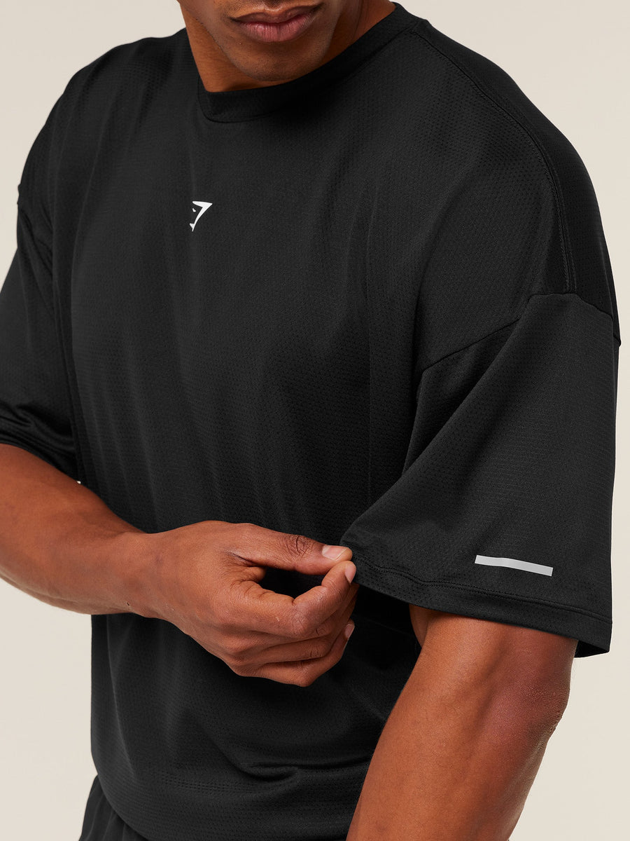 Gymshark Find Your Speed T-Shirt — Black — 8