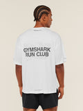 Gymshark Find Your Speed T-Shirt — White — 1