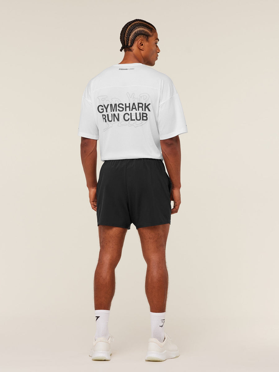 Gymshark Find Your Speed T-Shirt — White — 4