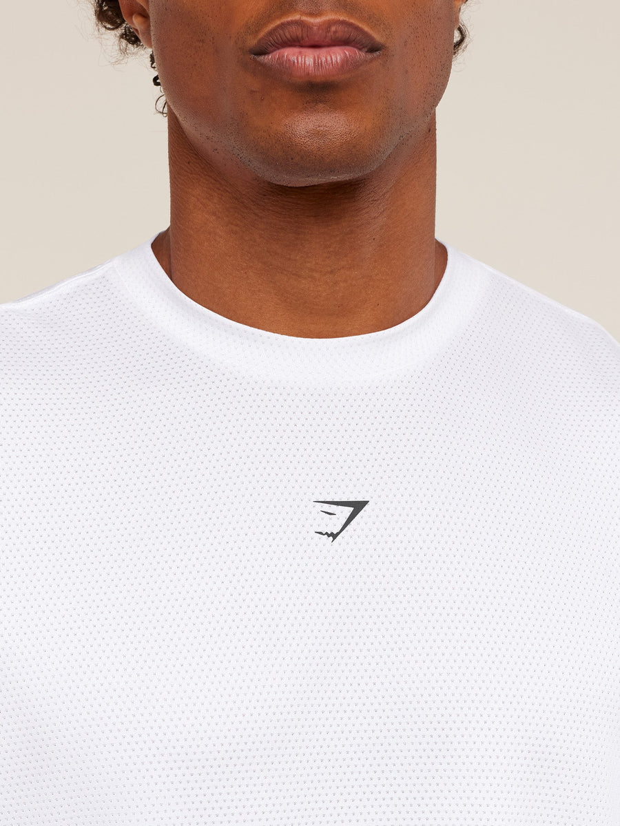 Gymshark Find Your Speed Tank — White — 8