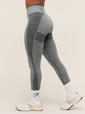 Gymshark FLEX HIGH WAISTED LEGGINGS — Deep Petrol Blue/White Marl — 3