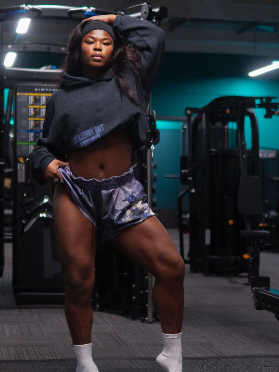 Gymshark Frazetta Graphic Short — Black — 6